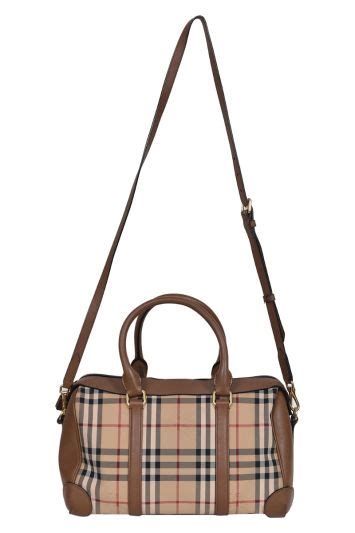 burberry haymarket check bowler bag|Burberry Limited.